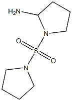 1-(pyrrolidine-1-sulfonyl)pyrrolidin-2-amine 结构式