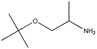 1-(tert-butoxy)propan-2-amine 结构式