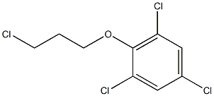 1,3,5-trichloro-2-(3-chloropropoxy)benzene 结构式