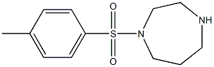 1-[(4-methylbenzene)sulfonyl]-1,4-diazepane 结构式