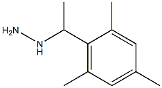 1-[1-(2,4,6-trimethylphenyl)ethyl]hydrazine 结构式