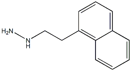 1-[2-(naphthalen-1-yl)ethyl]hydrazine 结构式