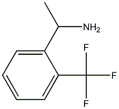 1-[2-(trifluoromethyl)phenyl]ethanamine 结构式
