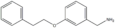 1-[3-(2-phenylethoxy)phenyl]methanamine 结构式