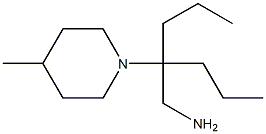 1-[4-(aminomethyl)heptan-4-yl]-4-methylpiperidine 结构式