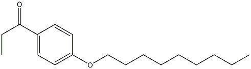 1-[4-(nonyloxy)phenyl]propan-1-one 结构式