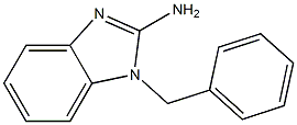 1-benzyl-1H-1,3-benzodiazol-2-amine 结构式