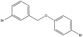 1-bromo-4-[(3-bromophenyl)methoxy]benzene 结构式