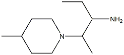 1-ethyl-2-(4-methylpiperidin-1-yl)propylamine 结构式