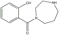 2-(1,4-diazepan-1-ylcarbonyl)phenol 结构式