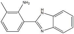 2-(1H-1,3-benzodiazol-2-yl)-6-methylaniline 结构式