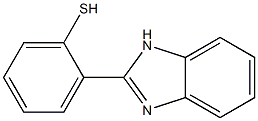 2-(1H-benzimidazol-2-yl)benzenethiol 结构式