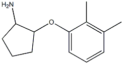 2-(2,3-dimethylphenoxy)cyclopentanamine 结构式