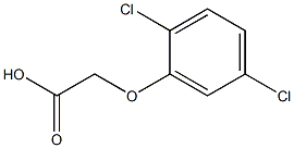 2-(2,5-dichlorophenoxy)acetic acid 结构式