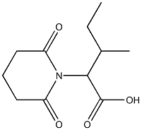 2-(2,6-dioxopiperidin-1-yl)-3-methylpentanoic acid 结构式