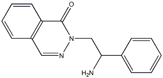 2-(2-amino-2-phenylethyl)phthalazin-1(2H)-one 结构式