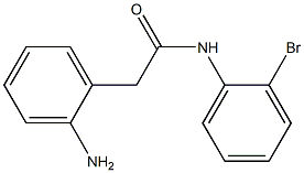 2-(2-aminophenyl)-N-(2-bromophenyl)acetamide 结构式