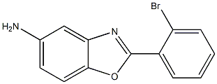 2-(2-bromophenyl)-1,3-benzoxazol-5-amine 结构式