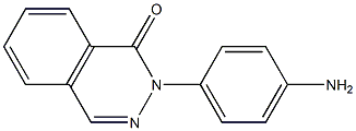 2-(4-aminophenyl)phthalazin-1(2H)-one 结构式