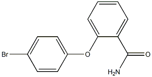 2-(4-bromophenoxy)benzamide 结构式