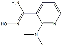 2-(dimethylamino)-N'-hydroxypyridine-3-carboximidamide 结构式