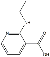 2-(ethylamino)pyridine-3-carboxylic acid 结构式