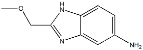 2-(methoxymethyl)-1H-benzimidazol-5-amine 结构式