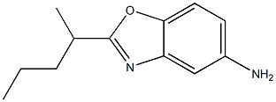 2-(pentan-2-yl)-1,3-benzoxazol-5-amine 结构式