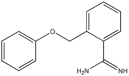 2-(phenoxymethyl)benzenecarboximidamide 结构式