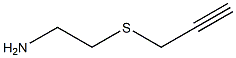 2-(prop-2-ynylthio)ethanamine 结构式