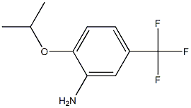 2-(propan-2-yloxy)-5-(trifluoromethyl)aniline 结构式