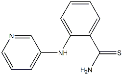 2-(pyridin-3-ylamino)benzene-1-carbothioamide 结构式