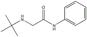 2-(tert-butylamino)-N-phenylacetamide 结构式