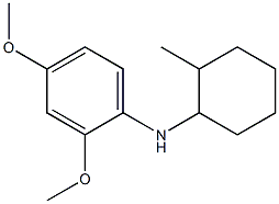 2,4-dimethoxy-N-(2-methylcyclohexyl)aniline 结构式