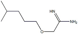 2-[(4-methylpentyl)oxy]ethanimidamide 结构式