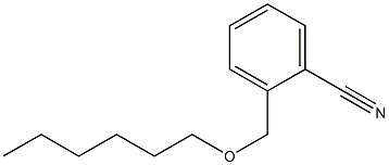 2-[(hexyloxy)methyl]benzonitrile 结构式