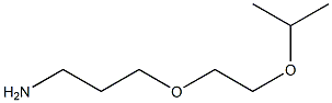 2-[2-(3-aminopropoxy)ethoxy]propane 结构式