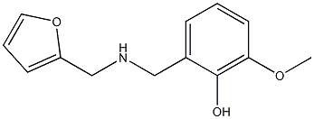 2-{[(2-furylmethyl)amino]methyl}-6-methoxyphenol 结构式