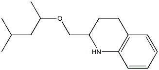 2-{[(4-methylpentan-2-yl)oxy]methyl}-1,2,3,4-tetrahydroquinoline 结构式