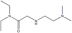 2-{[2-(dimethylamino)ethyl]amino}-N,N-diethylacetamide 结构式