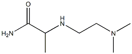 2-{[2-(dimethylamino)ethyl]amino}propanamide 结构式