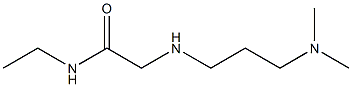 2-{[3-(dimethylamino)propyl]amino}-N-ethylacetamide 结构式
