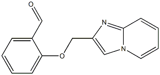 2-{imidazo[1,2-a]pyridin-2-ylmethoxy}benzaldehyde 结构式