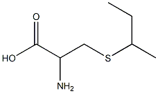 2-amino-3-(butan-2-ylsulfanyl)propanoic acid 结构式