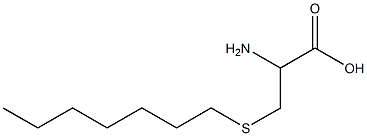 2-amino-3-(heptylsulfanyl)propanoic acid 结构式