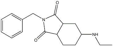 2-benzyl-5-(ethylamino)hexahydro-1H-isoindole-1,3(2H)-dione 结构式