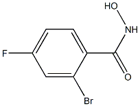 2-bromo-4-fluoro-N-hydroxybenzamide 结构式