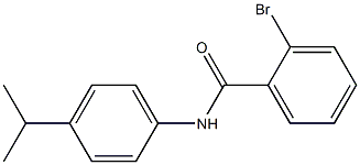 2-bromo-N-(4-isopropylphenyl)benzamide 结构式