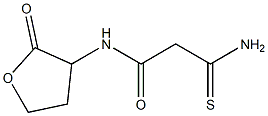 2-carbamothioyl-N-(2-oxooxolan-3-yl)acetamide 结构式