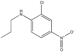 2-chloro-4-nitro-N-propylaniline 结构式